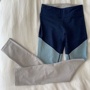 colorblock 7/8 high waisted leggings